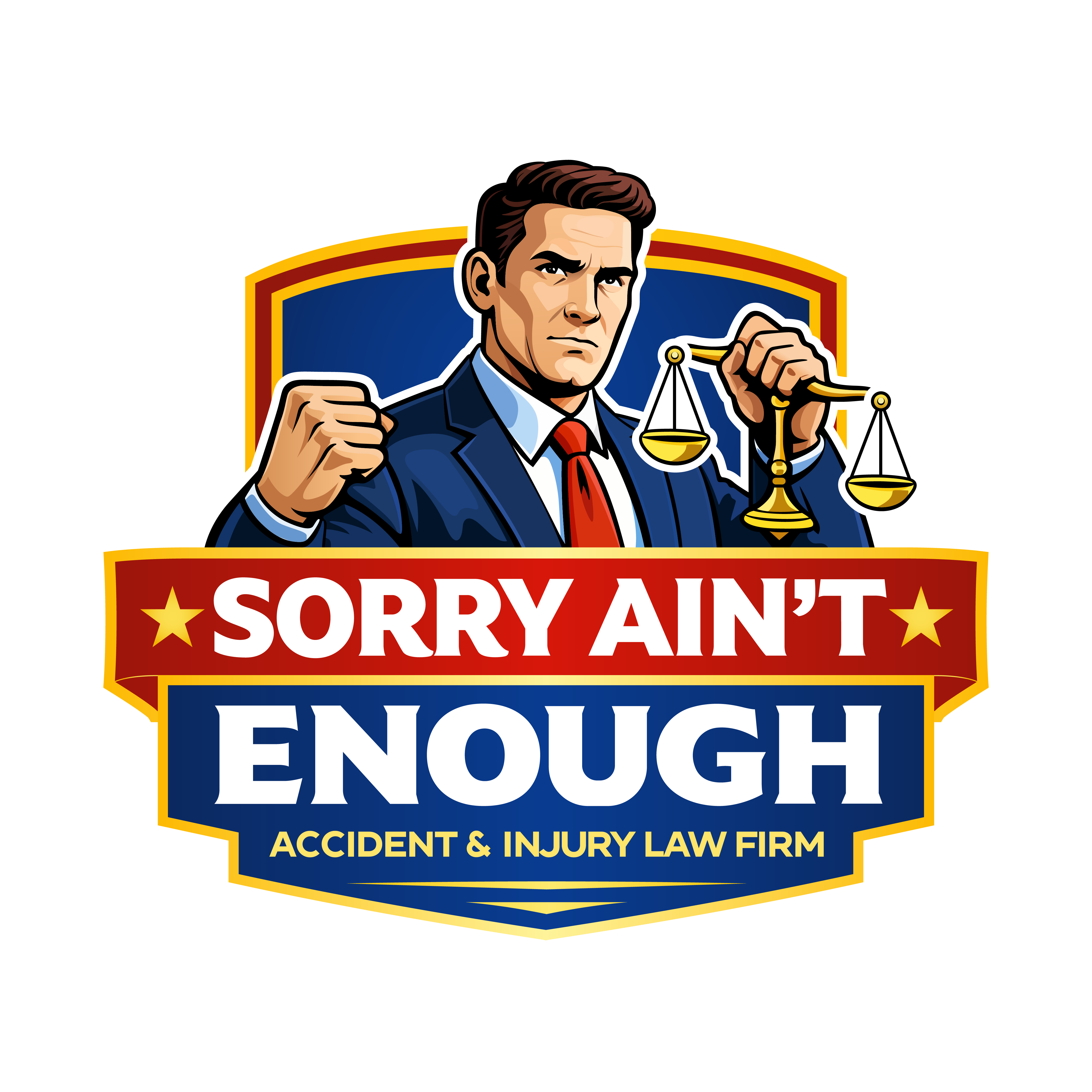 Logotipo de Sorry Ain't Enough, A.P.C.